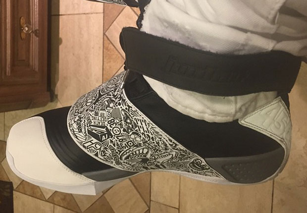 Air Jordan 20 Black White Dez Bryant 1