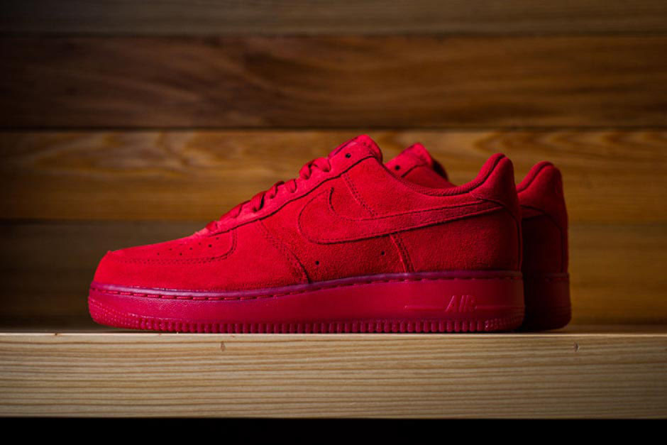 The All-Red Nike Air Force 1s You've Been Waiting For Are Here