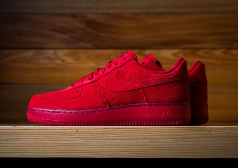 The All-Red Nike Air Force 1s You’ve Been Waiting For Are Here