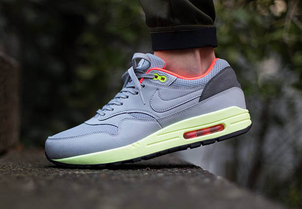 Nike Air Max 1 Fb Wolf Grey Liquid Lime Yeezy 1