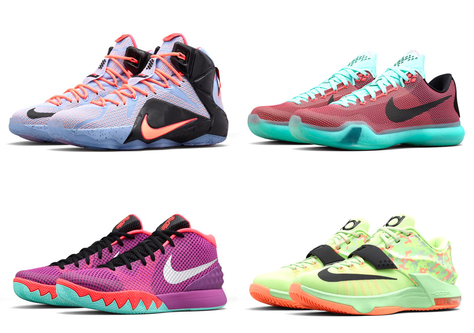 Nike Basketball's Four Easter Styles For April