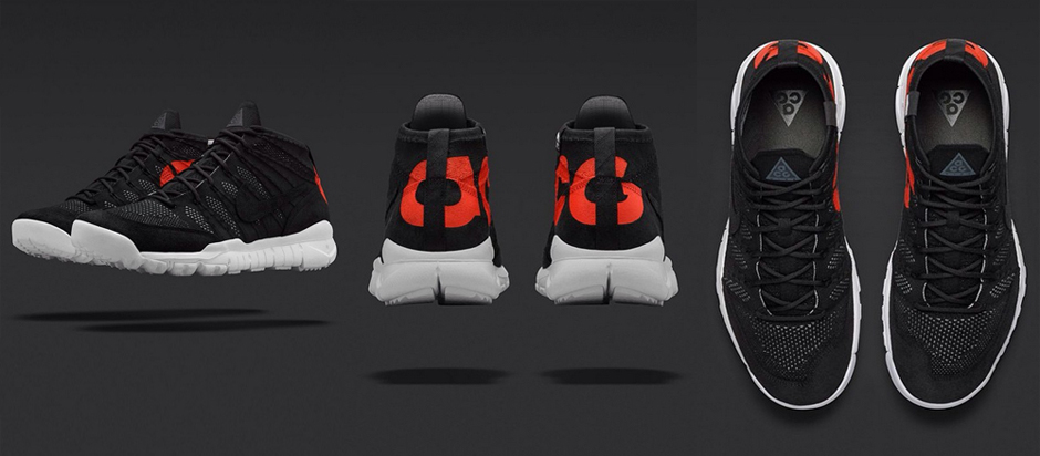 Nike Lab Acg Chukka Black Orange