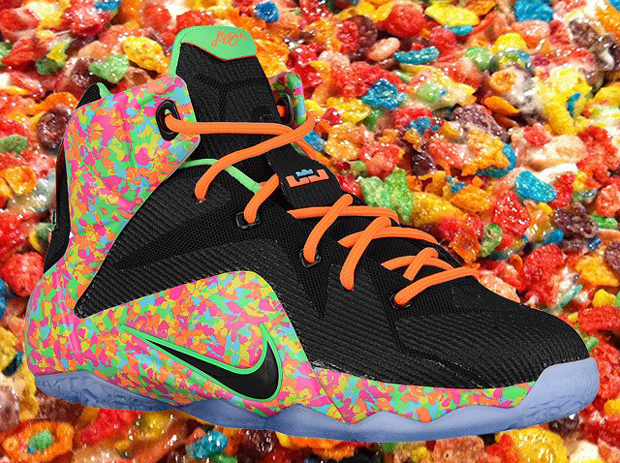 Nike Lebron 12 Gs Fruity Pebbles Delayed 1