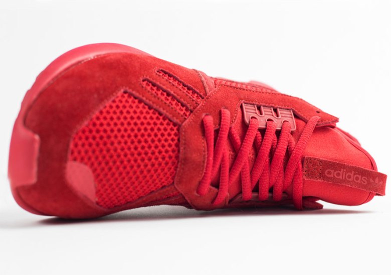 The adidas Originals Tubular Goes All-Red