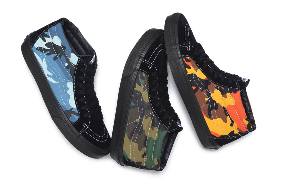 Supreme Vans Sk8 Mid Camo 1