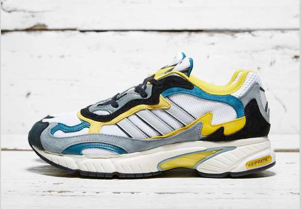 adidas Originals Temper Run – Teal – Yellow