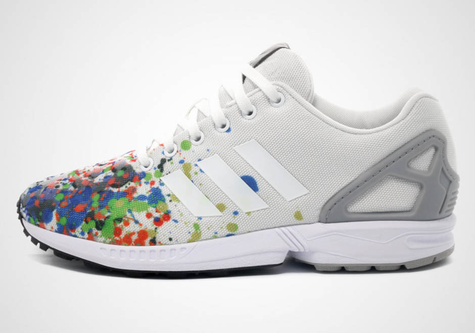 Adidas Zx Flux Splatter Toe 2