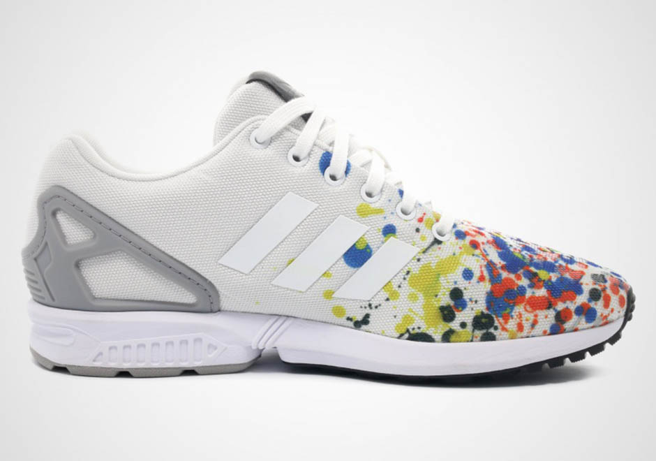 Adidas Zx Flux Splatter Toe 3