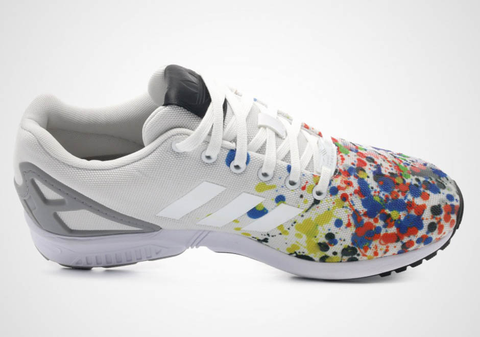 Adidas Zx Flux Splatter Toe 4