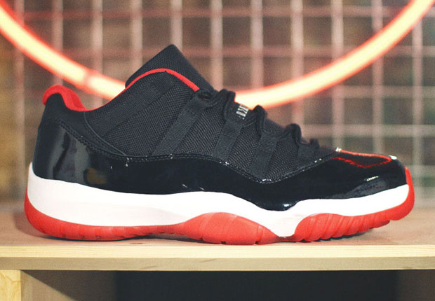 Release Date & Pricing For The Air Jordan 11 Low "Bred"