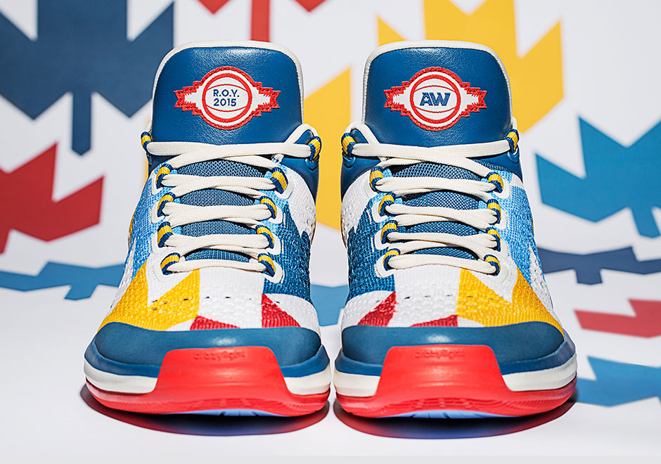 Andrew Wiggins Adidas Crazylight Primeknit Boost Rookie Of The Year 2