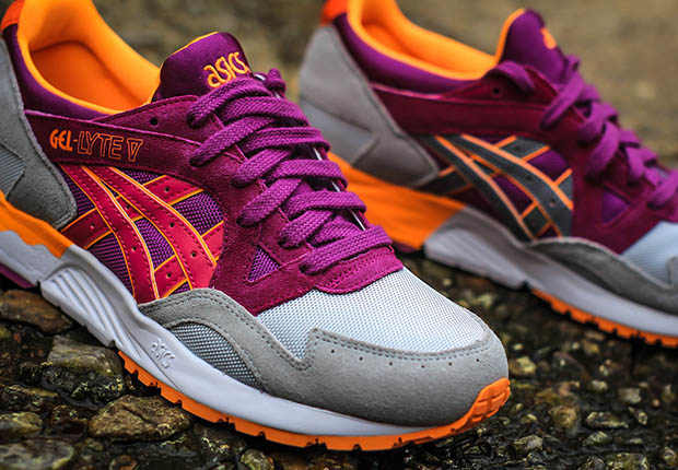 Asics Gel Lyte V Soft Grey Hyacinth Violet 3