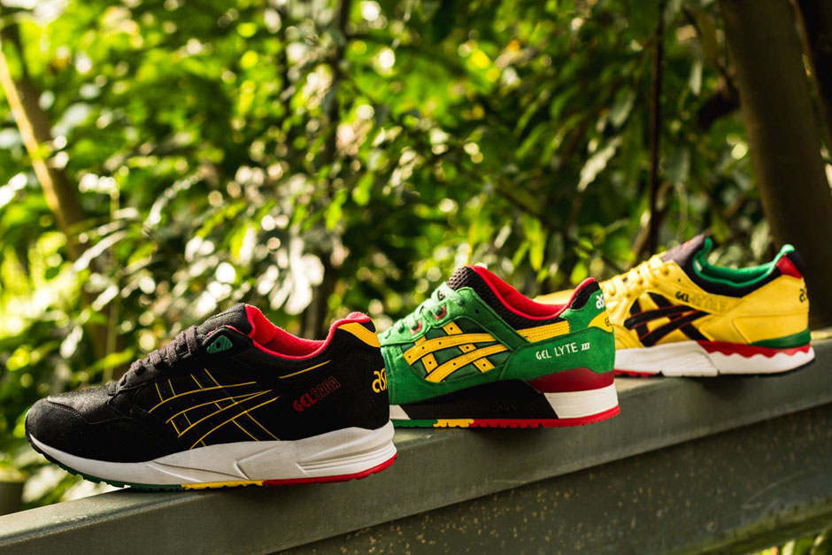 Asics Releasing Rasta Pack For 4 20 01