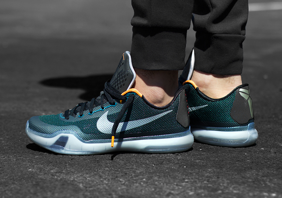 Kobe 10 Flight Teal Orange 7