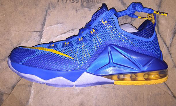 A New Nike LeBron 12 Low in Maccabi Tel Aviv Colors