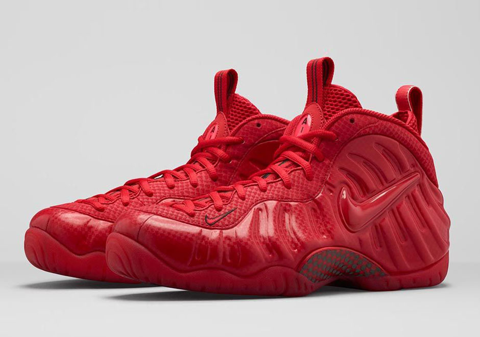 Nike Air Foamposite Pro "Gym Red" Releasing on April 11th