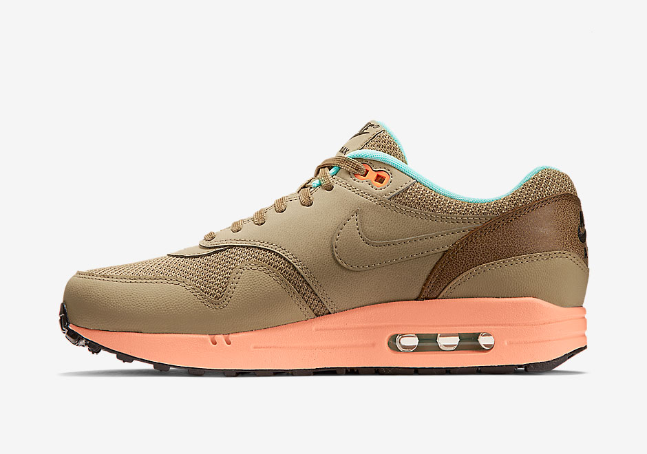 Nike Air Max 1 Fb Tan Salmon Mint 5