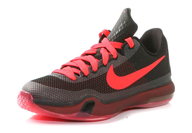 Nike Kobe 10 Gs Black Bright Crimson Anthracite 3