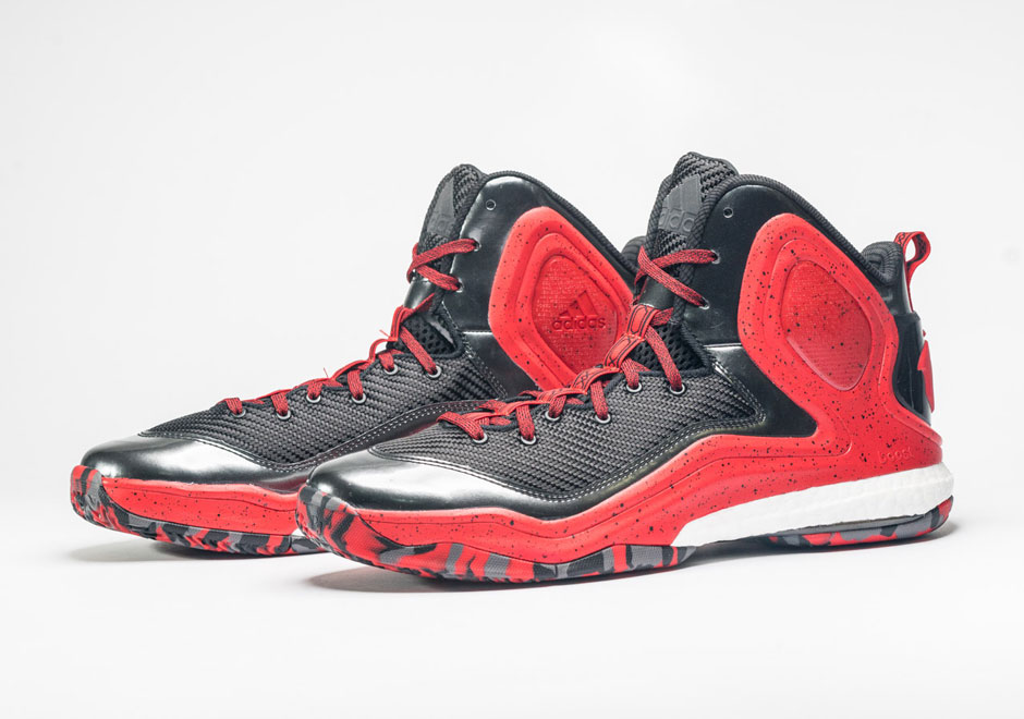 Adidas Black Red Derrick Rose John Wall 3
