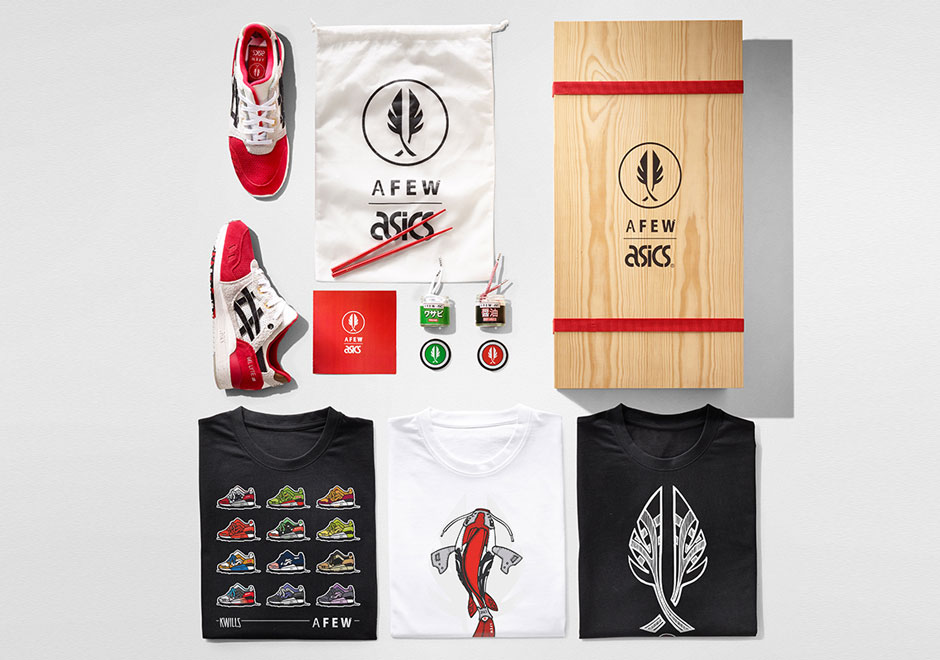 afew Reveals Release Information For Their Highly Anticipated Asics "Koi" Collaboration