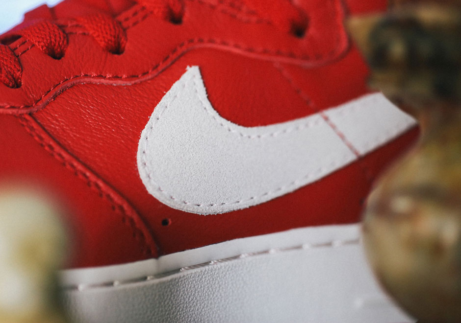Air Force 1 High Nai Ke Red 3
