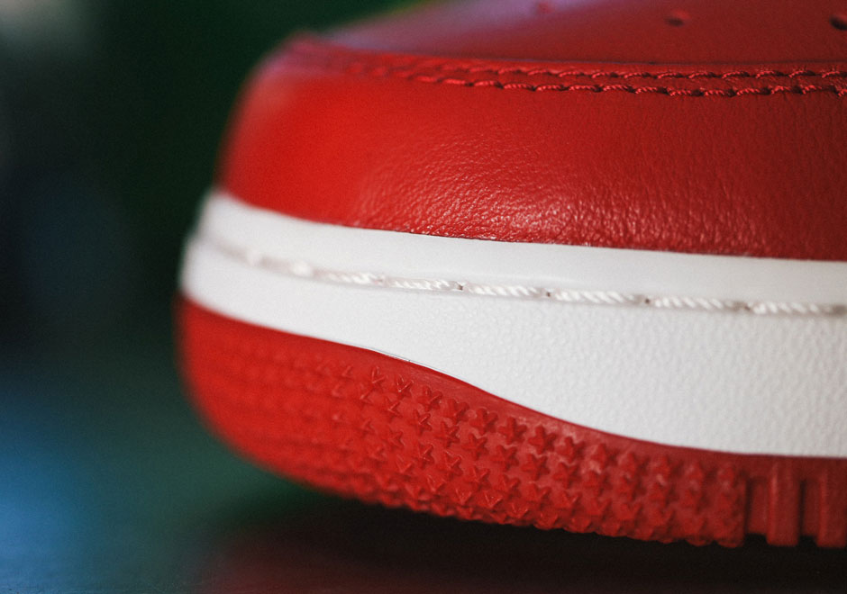 Air Force 1 High Nai Ke Red 4