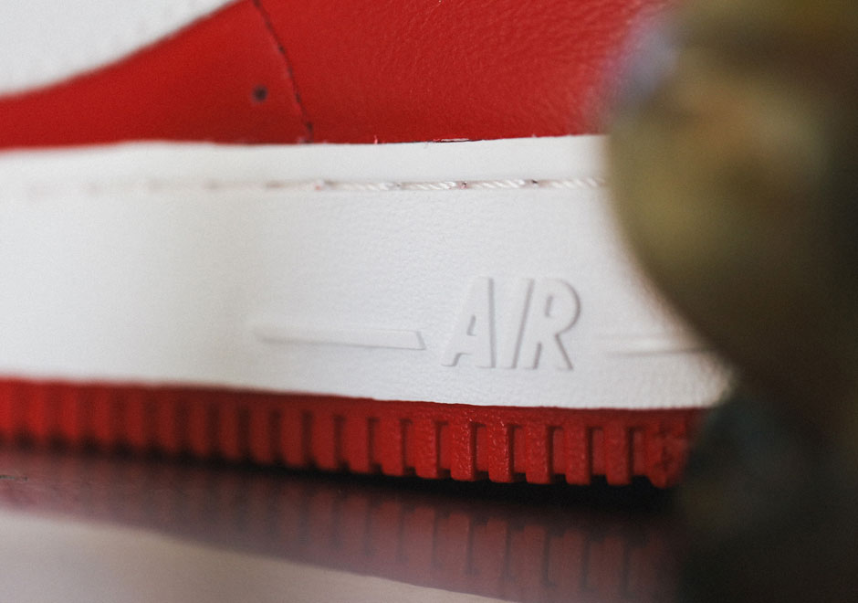 Air Force 1 High Nai Ke Red 6