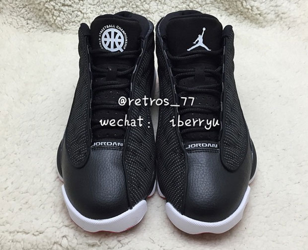 Air Jordan 13 Low Quai Black Reflective 3