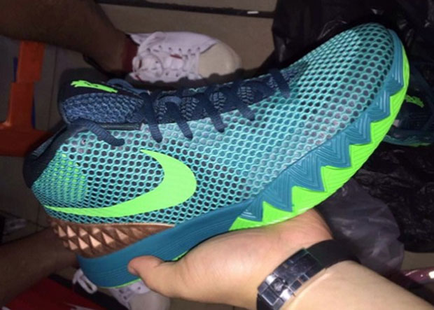 Australia Nike Kyrie 1 Teal Gold 1