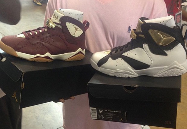 Jordan 7 Cigar Champagne Pack