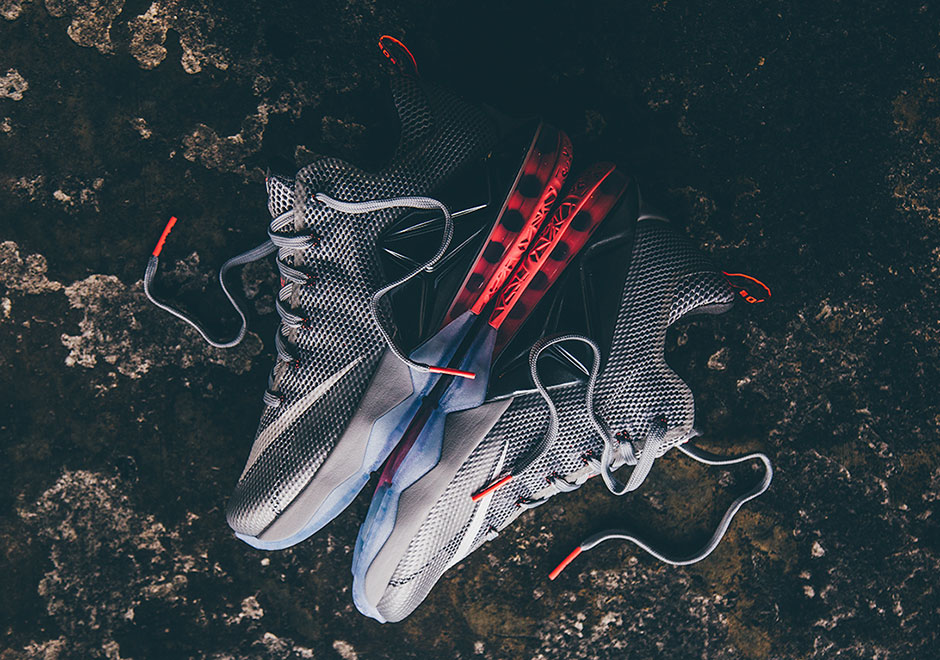 Lebron 12 Low Dove Grey Release Date 1