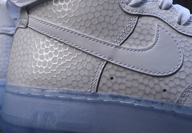 Nike Air Force 1 High Womens Pearl White Clear Sole 7