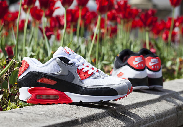 Two Takes on the Nike Air Max 90 "Infrared" Release Tomorrow