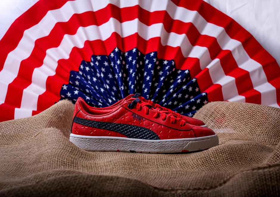 Puma Basket Independence Day Pack Red 4