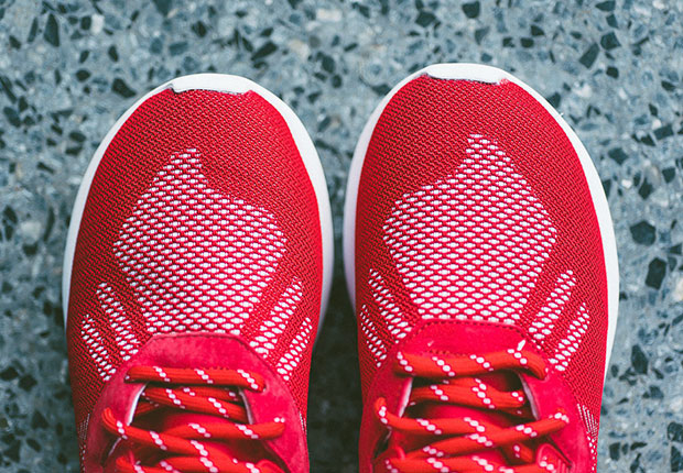 Adidas Tubular Weave Red Available 6