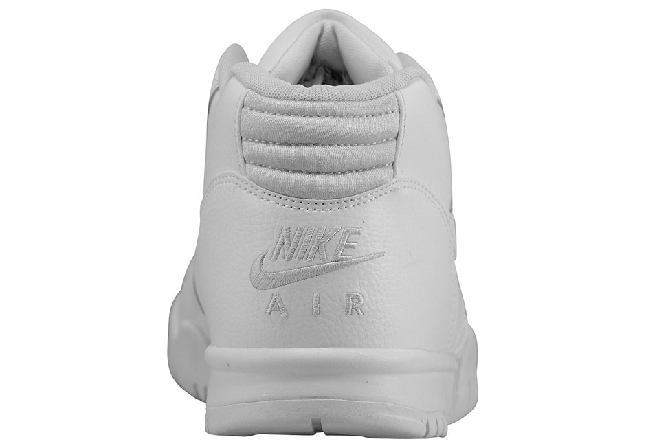 Nike Air Trainer 1 All White 5