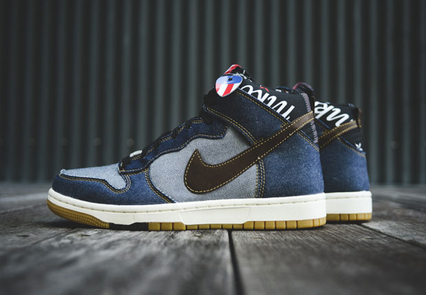 Nike Dunk High Cmft Blue Denim Murka 01