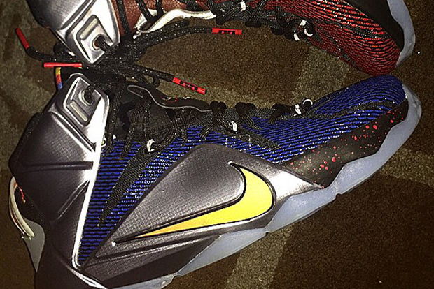 Nike Lebron 12 What The Sample 1
