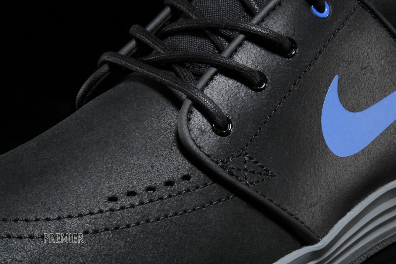Nike Sb Lunar Stefan Janoski Black Leather 04