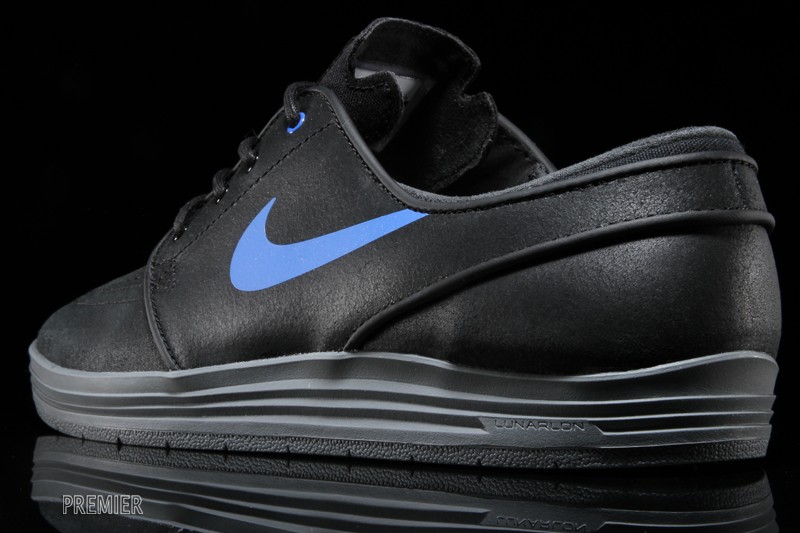 Nike Sb Lunar Stefan Janoski Black Leather 05