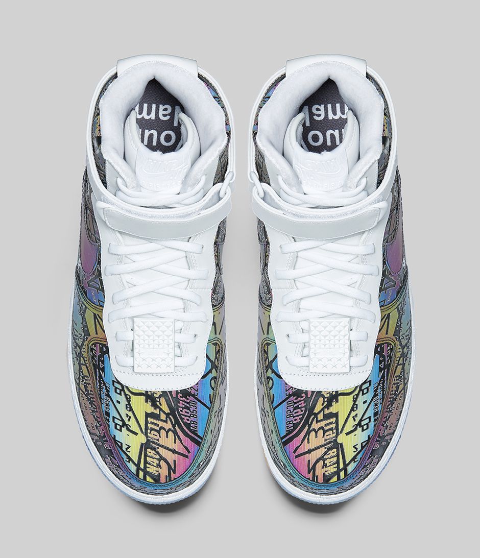 Nike Sportswear Quai 54 Flight Huarache Air Force 1 Detailed Look 8