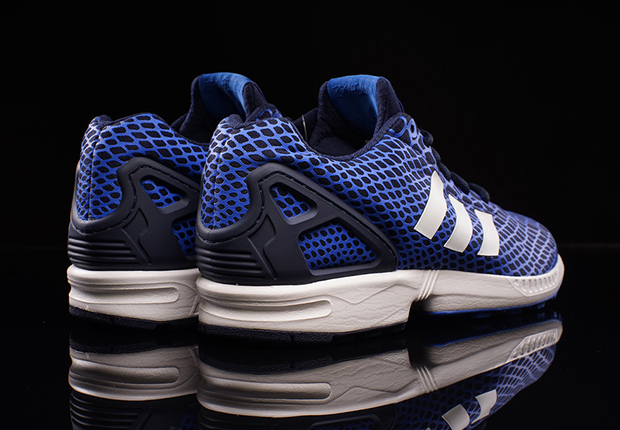 Adidas Zx Flux Techfit Royal Blue 3