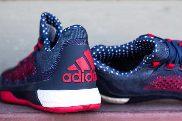 Adidas Crazylight Boost 2015 Navy Red White 01