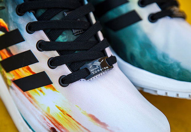 Adidas Zx Flux Womens Tropical Bird 3