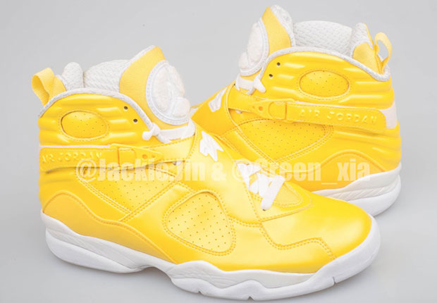 Air Jordan Rainbow Pe Sample Set Yellow 4