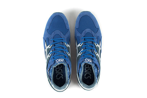 Asics Gel Kayano Trainer Speckled Insole Blue White 04