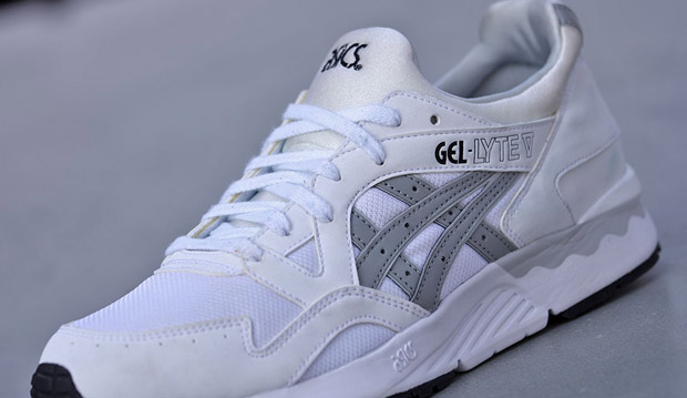 Asics Gel Lyte V White Cement Grey Black Pack 02