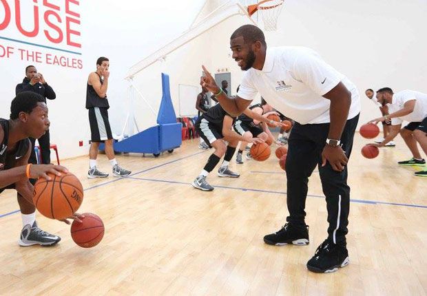 Chris Paul Air Jordan 6 Low Black Chrome 4