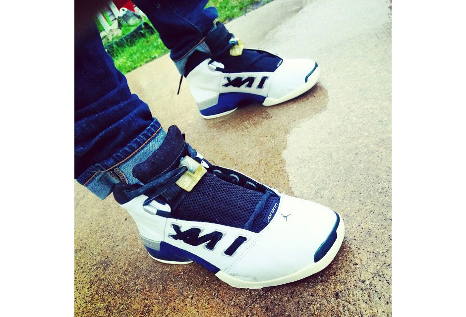 Jordan Xvii Lacing