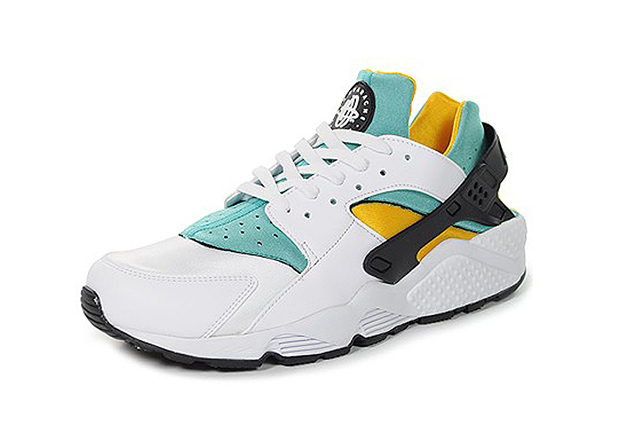 Nike Air Huarache Og Green Yellow 2015 Retro 3
